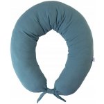 Babymatex Polštář na kojení mušelínových Moon Světlo Tyrkysová – Zboží Dáma