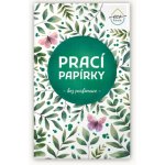EcoHaus Prací papírky bez parfemace 5 praní – Zboží Dáma