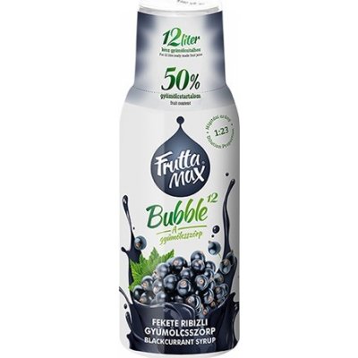 Fruttamax Sirup černý rybíz 0,5 l