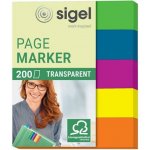 Štítek, plastový, 5x40 listů, 12x50 mm, SIGEL „615“, smíšené barvy HN615 – Hledejceny.cz