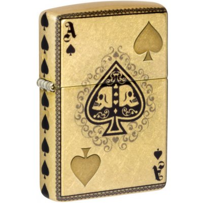 Zippo Gold Ace of Skulls – Hledejceny.cz
