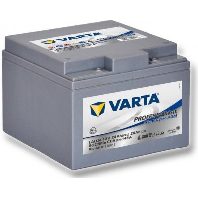 Varta Professional LAD24 12V 24Ah 160A 830 024 016