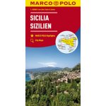 MARCO POLO Karte Sizilien 1:200 000. Sicile. Sicilia Sicily – Hledejceny.cz