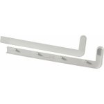 Hopa Boční krytka k pěnovému parapetu s nosem, bílá, 200 mm, L – Hledejceny.cz