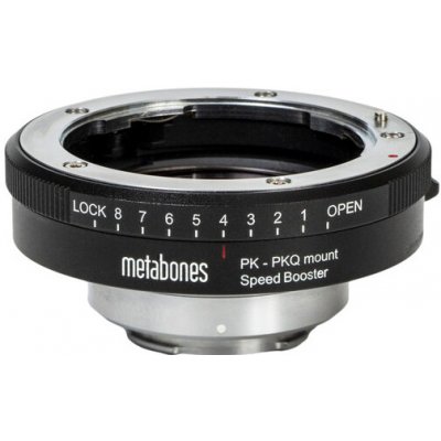 Metabones Pentax K to Qmount Speed Booster Devil Q666 0.50x – Zboží Živě