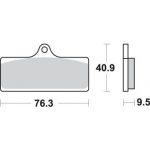 SBS brzdové destičky KH315 TRACK AND sport sintrované do třmenu A.P. závodní CP 4488 TWO PAD RADIA, 4 PISTON MONOBLOCK barva zlatá – Sleviste.cz