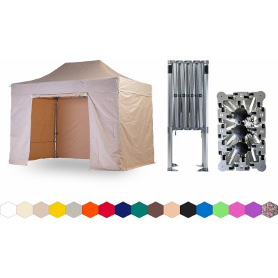 TENTino BIG HEXAGON 2x4 m 3A BÉŽOVÁ – Hledejceny.cz