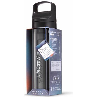 LifeStraw Go 2.0 Nordic Noir LGV422GYWW 0,65l – Zboží Mobilmania