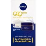 Nivea Q10 Power denní pleťový krém SPF15 50 ml + noční pleťový krém 50 ml pro ženy dárková sada – Sleviste.cz