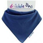 Dribble Ons® Bright šáteček / slintáček Navy – Zboží Dáma