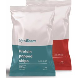 GymBeam Proteinové čipsy mořská sůl 40 g