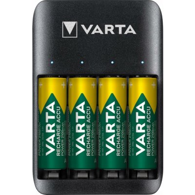 Varta Value USB Quattro Charger + 4x AA 2100 mAh 57652101451 – Zboží Živě