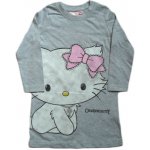 Originální dětská noční košile Hello Kitty dívčí šedá
