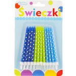 GoDan Dortové svíčky puntík pro kluky – Zboží Dáma