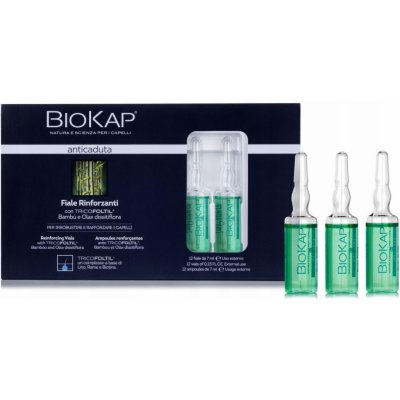 Biokap Anticaduta Posilující ampule proti vypadávání vlasů 12 x 7 ml – Zboží Dáma