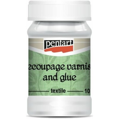 Pentart Decoupage lak a lepidlo na textil 100 ml – Zboží Dáma
