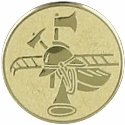 Emblém 50mm "Hasiči" zlatý 1065014 – Zboží Dáma