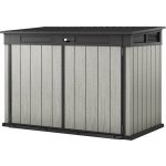 KETER GRANDE STORE šedohnědá 190,5 x 109,3 x 132,5 cm 17204255 – Zboží Mobilmania