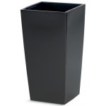 Prosperplast Květináč s vkladem URBI SQUARE antracit 22 x 22 x 42cm – Hledejceny.cz
