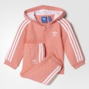 Adidas dětská souprava Fl Qlt Hfl růžová