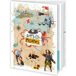 Argus Památníček Let s be Pirates 13,5 x 17,5 cm – Zboží Živě