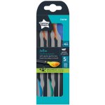 Tommee Tippee Lžičky pro nejmenší Softee 5 ks 4m+ – Zboží Dáma