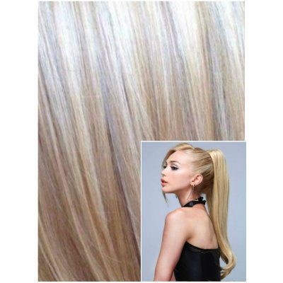 Clip in CULÍK 50cm REMY PLATINOVÁ BLOND / SVĚTLE HNĚDÁ – Zbozi.Blesk.cz