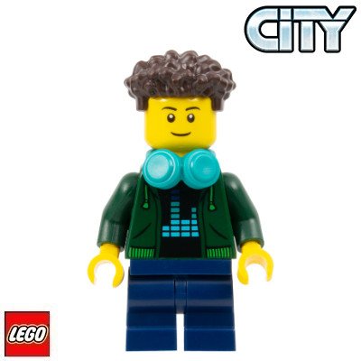 LEGO® 60381 Figurka Kluk se Sluchátky – Zbozi.Blesk.cz