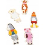 Bigjigs Toys magnetky farma – Zboží Dáma