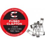 Coilology Fused Clapton předmotané spirálky Ni80 0,34ohm 10ks – Zbozi.Blesk.cz