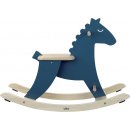 Houpací kůň Vilac dřevěný houpací kůň modrý
