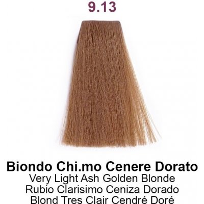 Nouvelle barva 9.13 Very Light Ash Golden Blonde velmi světlá popelavá zlatá blond 100 ml