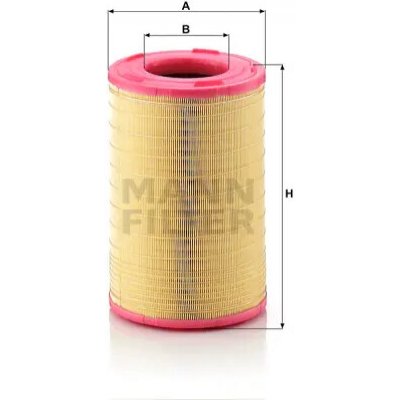 MANN FILTER Vzduchový filtr C 25 003 – Hledejceny.cz
