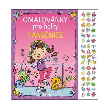 Omalovánky pro holky Tanečnice