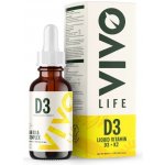 Vivo Life D3 + K2 komplex veganské kapky 50 ml – Hledejceny.cz