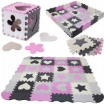 Matadi Výuková pěnová podložka Motivy 36ks růžová – Zbozi.Blesk.cz