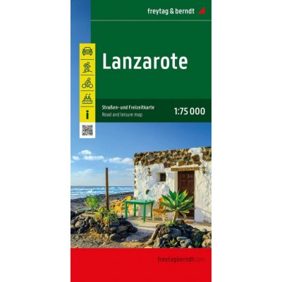 Lanzarote 1:75 000 / automapa + rekreační mapa – Hledejceny.cz