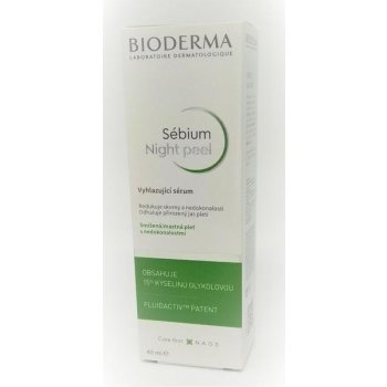 Bioderma Sebium Night Peel Smoothing Concentrate 40 ml od 313 Kč -  Heureka.cz