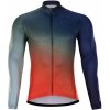 Cyklistický dres HOLOKOLO AFTERGLOW WINTER red/blue