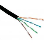 Lynx CS KAB-SLD-UTP6-OUT-GR UTP, Elite, 4páry, Cat6, drát, venkovní PE, 305m – Zboží Živě