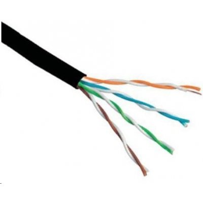 Lynx CS KAB-SLD-UTP6-OUT-GR UTP, Elite, 4páry, Cat6, drát, venkovní PE, 305m – Zboží Živě