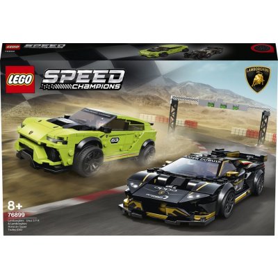 LEGO® Speed Champions 76899 Lamborghini Urus ST-X & Lamborghini Huracán Super Trofeo EVO – Zboží Mobilmania