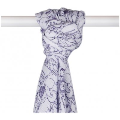 XKKO Bambusová osuška BMB 90x100 Safari W/Lavender Aura – Zboží Dáma