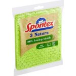 Spontex Natura houbová útěrka 3 ks – Zboží Dáma