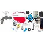 BRADAS Plastový kohout na hadici 1/2" White line – Sleviste.cz