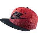 Nike True Print Snapback červená / černá