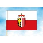 LIBEA, s.r.o. Horní Rakousko vlajka Rozměr: 60×90 cm, Uchycení: Návlek na žerď – Hledejceny.cz