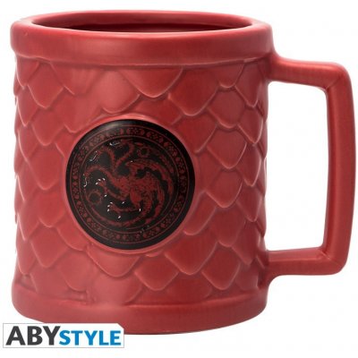 Keramický hrnek Game Of Thrones Targaryen červený ABYMUG520 500 ml – Zbozi.Blesk.cz