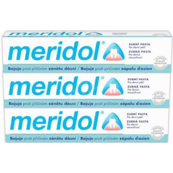 Meridol Zubní pasta 3 x 75 ml