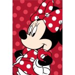 JERRY FABRICS Deka mikroflanel Minnie Red – Zboží Dáma